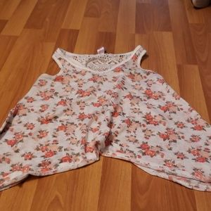 Floral tank top
